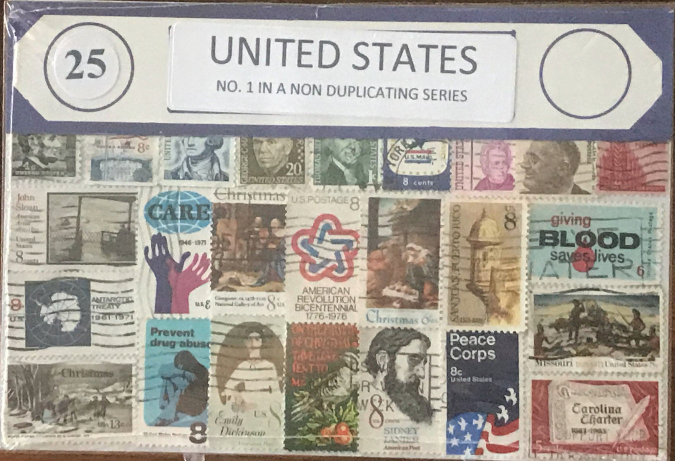 United States Stamp Packets