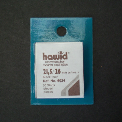 Hawid Pre-Cut Single Stamp Mounts