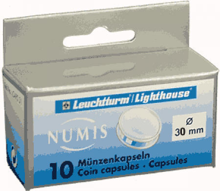 30mm - Lighthouse Coin Capsules