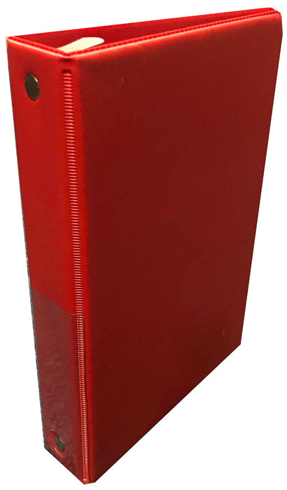 5"x7" 6 Ring Binder #6 Sales Sheets Red