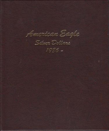 7181 American Eagle Silver Dollars Dansco Album