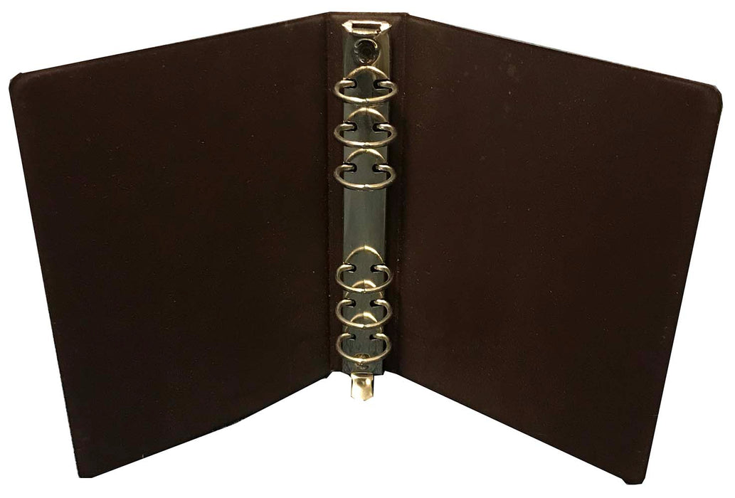 5"x7" 6 Ring Binder #6 Sales Sheets Brown